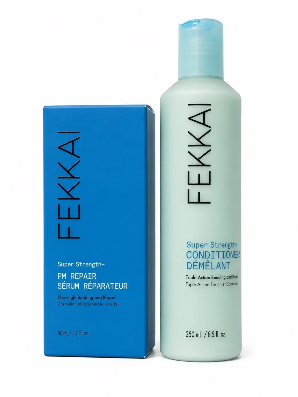 FEKKAI Super Strength+ Hair Repair Bundle PM Repair Serum + Conditioner NEW